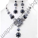 Гарнитур black necklace earring